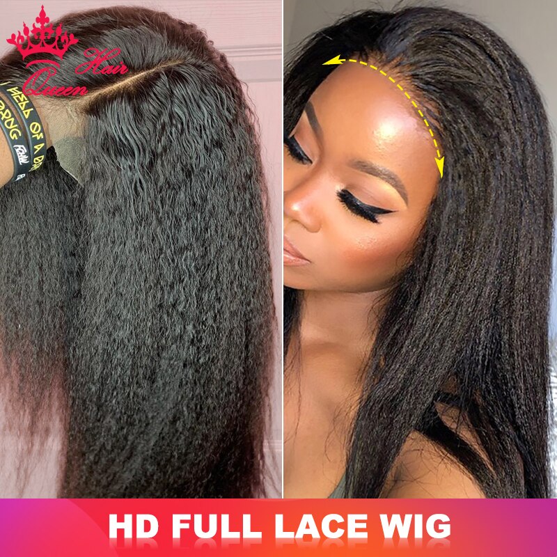Real HD Lace Front Wigs Kinky Straight  Full Lace ..